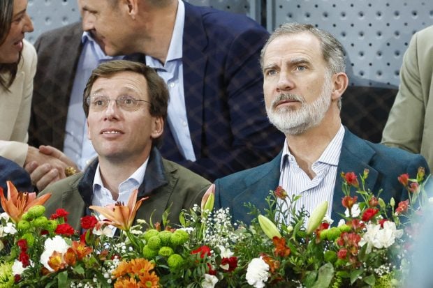 El rey Felipe, partido Nadal, 