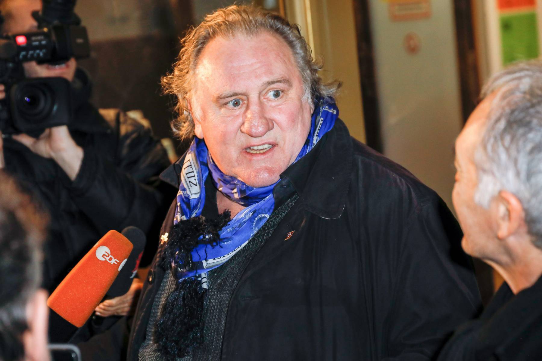 Gérard Depardieu, agresión sexual Gérard Depardieu, Gérard Depardieu detenido