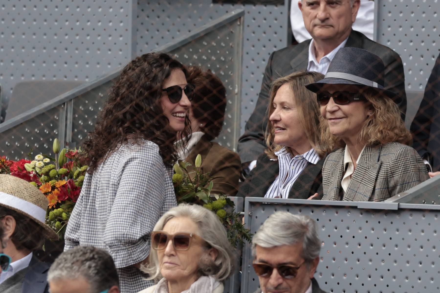 infanta Elena, Mutua Madrid Open, Elena de Borb&oacute;n