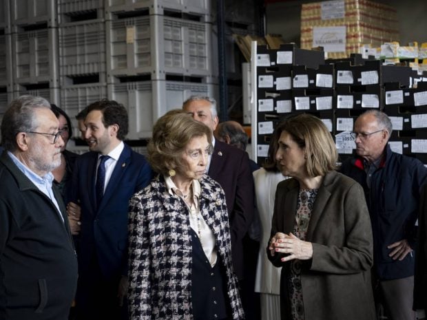 Reina Sof&iacute;a, banco de alimentos Sof&iacute;a, Do&ntilde;a Sof&iacute;a