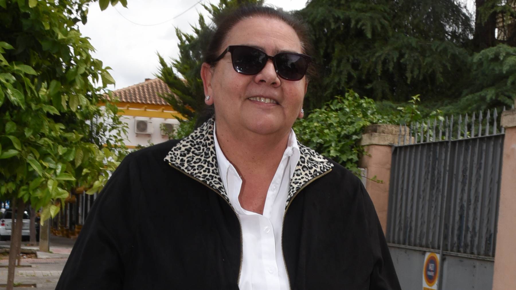 María del Monte, por las calles de Sevilla. (Foto: Gtres)