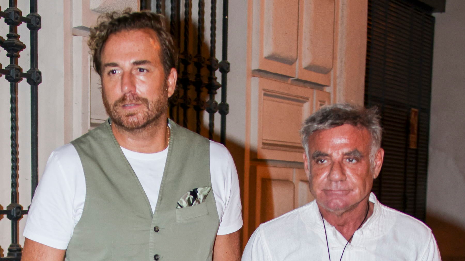 Journalist Raul Prieto and Joaquin Torres in Madrid. August 31 2023