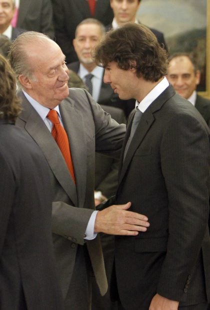 Rafa Nadal, amistad rey juan carlos Rafa Nadal, Rafa Nadal premios,