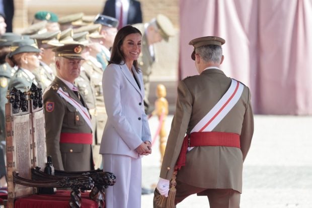 Reina Letizia, aniversario rey felipe, Reina Letizia zaragoza,