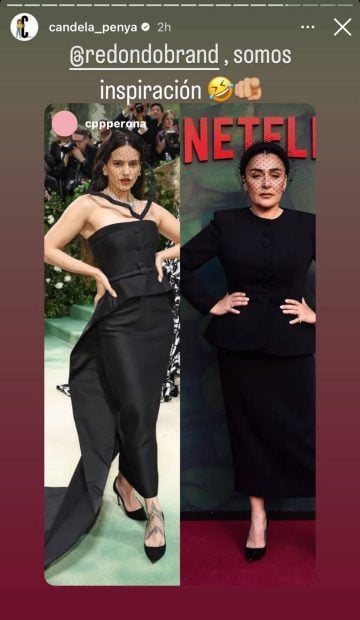 Rosalía, Candela Peña, Gala MET, Rosalía vestido Met, caso asunta, seria asunta, asunta netflix