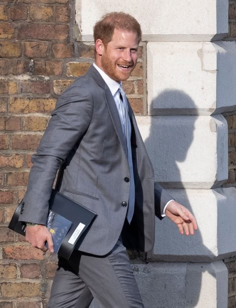 Rey Carlos III, príncipe Harry