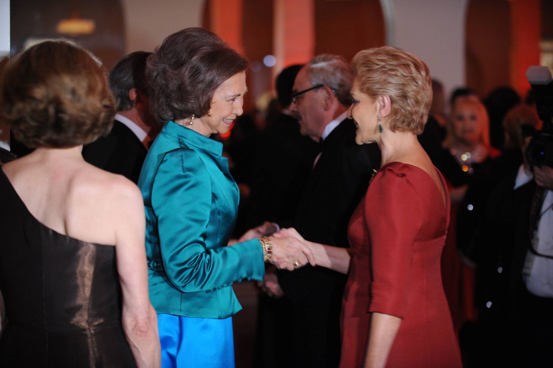 Letizia, Carolina Herrera, Reina Sof&iacute;a