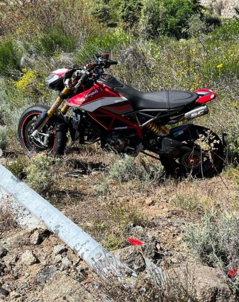 Miguel Herr&aacute;n, moto Miguel Herr&aacute;n, Miguel Herr&aacute;n accidente, secuelas acciente Miguel Herr&aacute;n, 