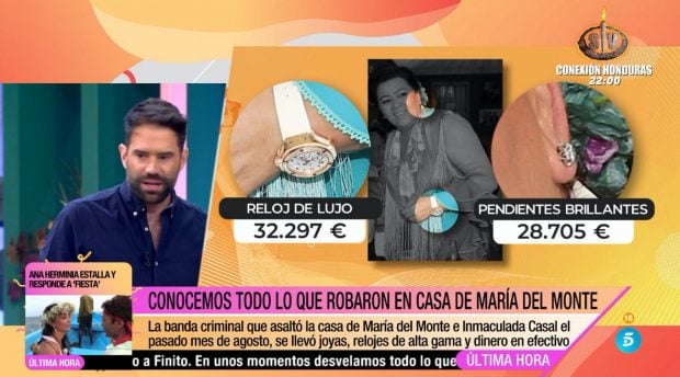 dineor maria de monte, robo maria del monte, relojes joyas maria del monte, Imagen de Fiesta robo maria del monte, 