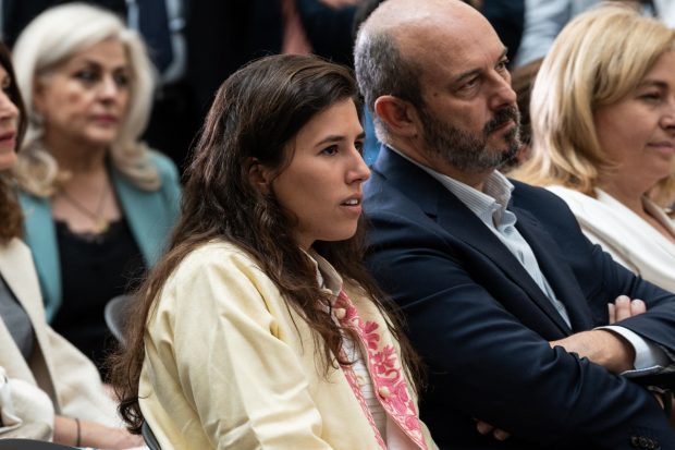 Teresa Urquijo, novia alcalde madrid, mujer alcalde madrid, Teresa Urquijo discurso, 