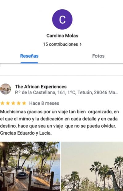 Rese&ntilde;as Carolina Molas, Carolina Molas