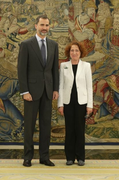 Carmen Iglesias, Rey Felipe VI