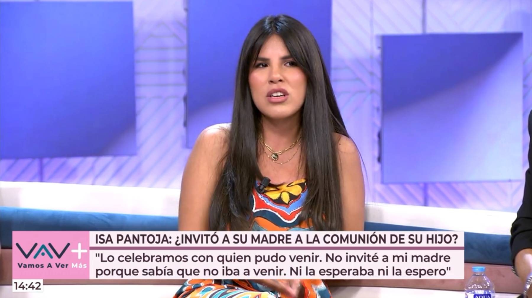 Isa Pantoja, Isa Pantoja comuni&oacute;n hijo, Albert Isla