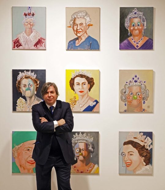 cuadros Windsor, Reina Isabel