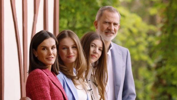 Rey Felipe, Reina Letizia, Princesa Leonor, Infanta Sof&iacute;a
