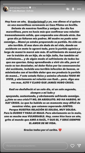 Joaqu&iacute;n Torres, crisis Joaqu&iacute;n Torres, Joaqu&iacute;n Torres ruptura, 