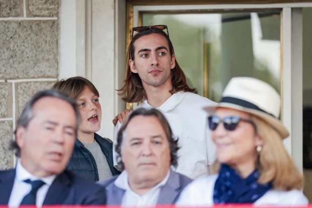 La infanta Elena, con el sobrino de Almeida, hipica infanta Elena, sobrino almeida, 