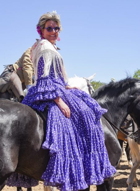 fiesta el rocio gomez acebo, Simoneta Gomez Acebo, el rocio Simoneta Gomez Acebo, Simoneta Gomez Acebo caballos,