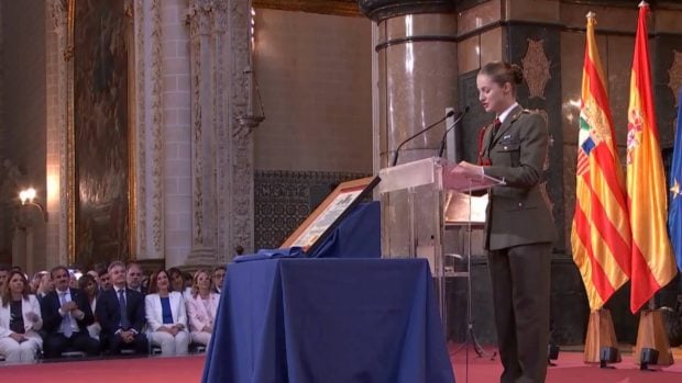 Leonor Medallas, Leonor Zaragoza, Leonor discursos