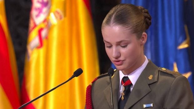 Leonor Medallas, Leonor Zaragoza, Leonor discursos