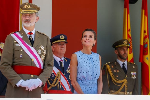 Reyes, Felipe, Letizia, Fuerzas Armadas