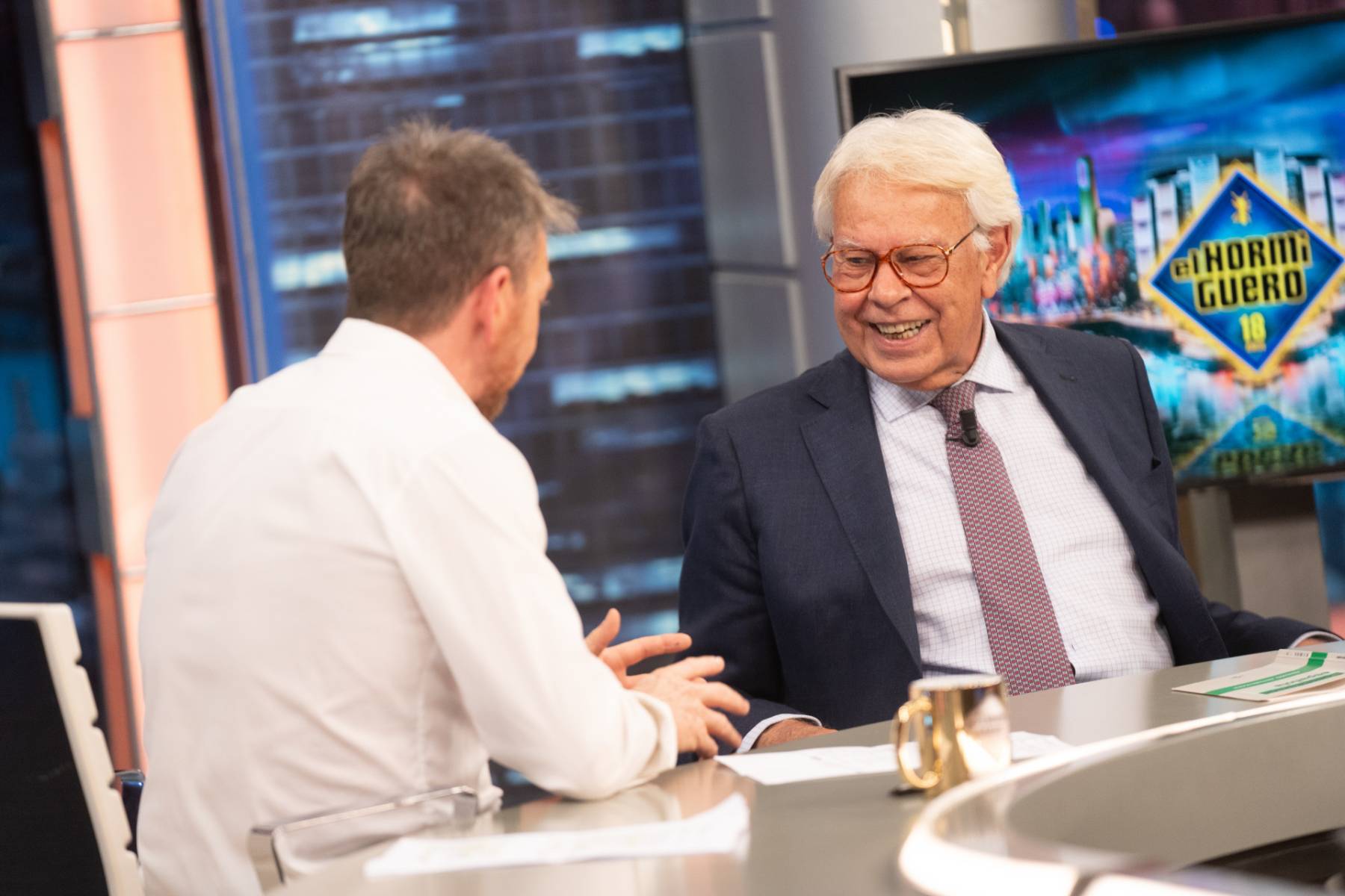 Felipe Gonz&aacute;lez, El Hormiguero Felipe Gonz&aacute;lez, hijos Felipe Gonz&aacute;lez