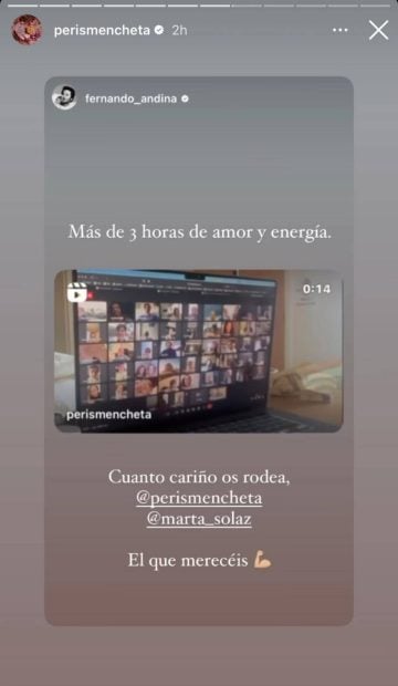 Sergio Peris-Mencheta, enfermedad peris mancheta, despedida sergio peris-mencheta, videollamada sergio peris-mencheta