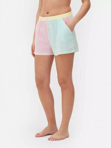 Pantalones cortos de pijama de Primark.