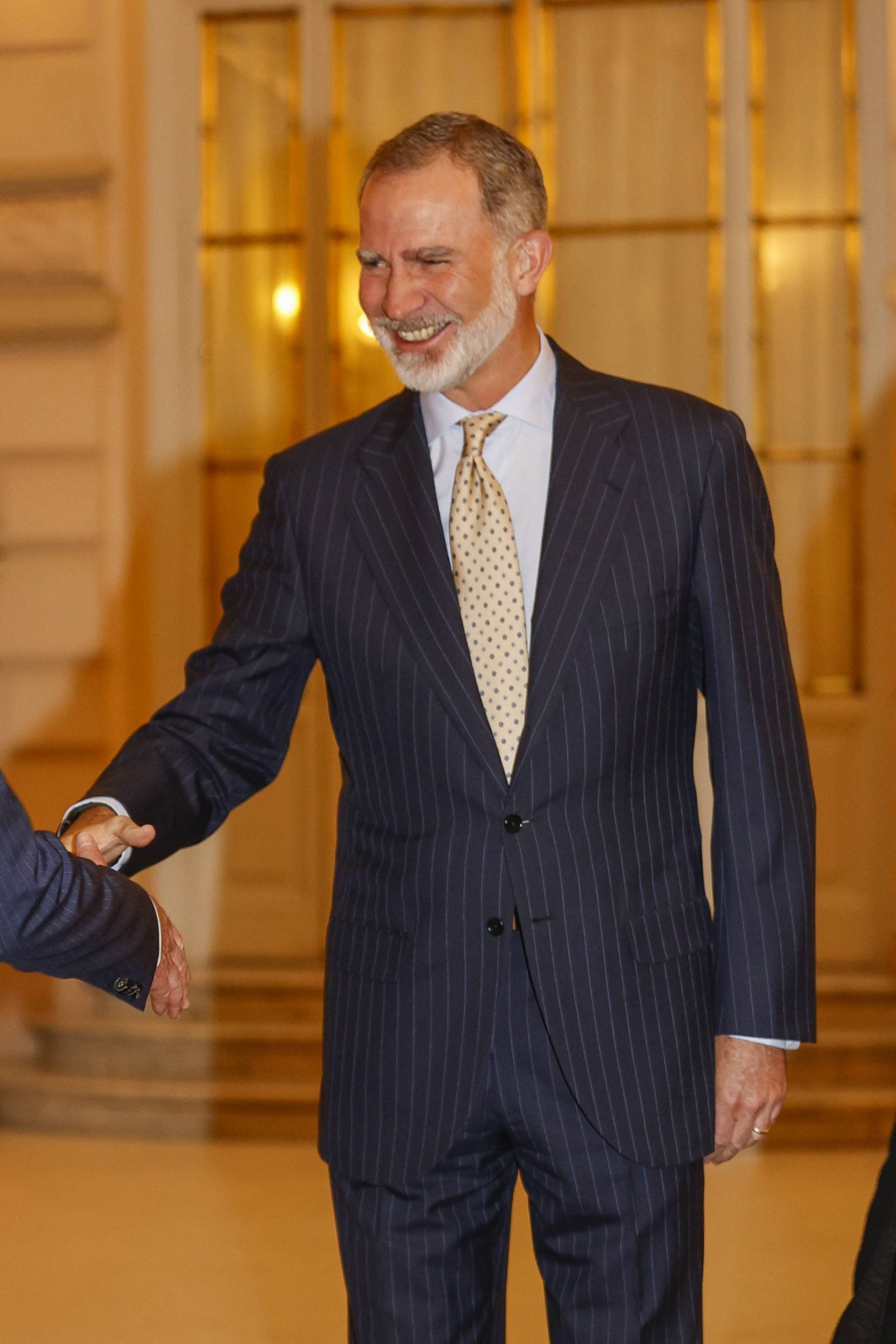 Felipe VI, Reyes Felipe Letizia, cena Felipe
