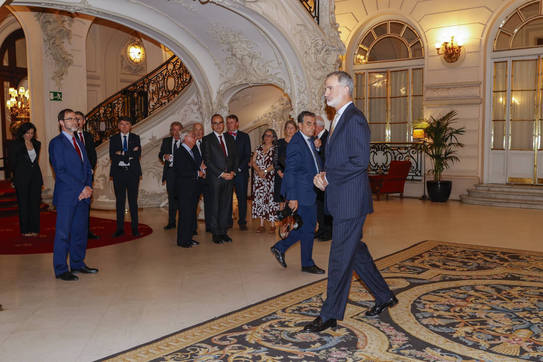 Felipe VI, Reyes Felipe Letizia, cena Felipe