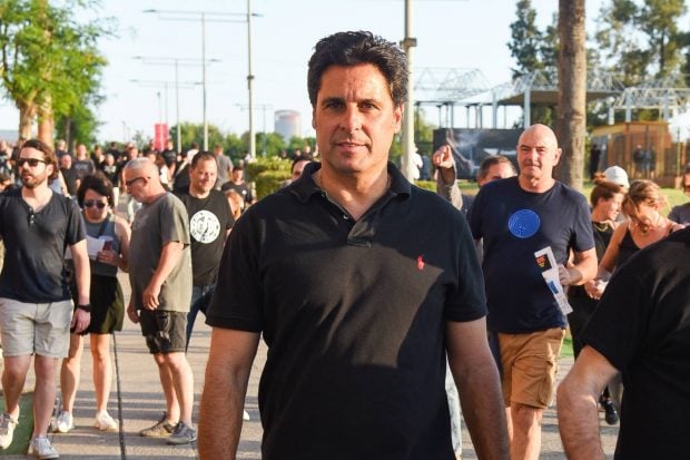Fran Rivera, concierto ACDC