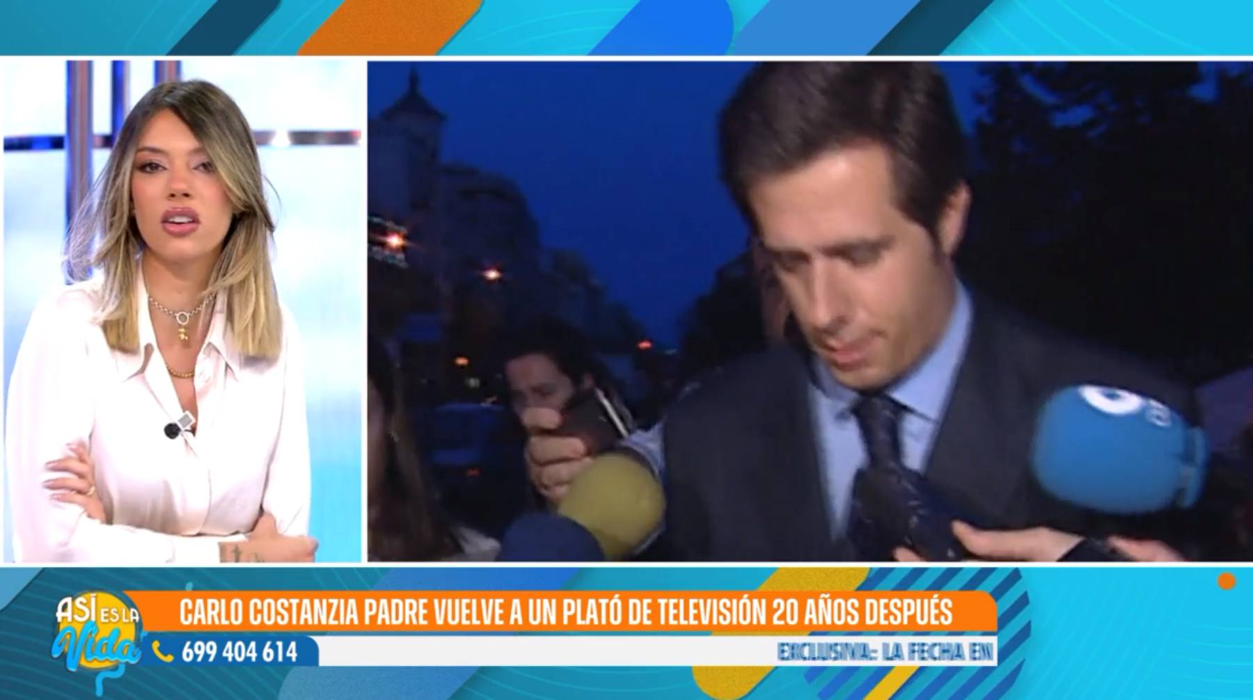 Alejandra Rubio, Carlo Costanzia, entrevistas De Viernes