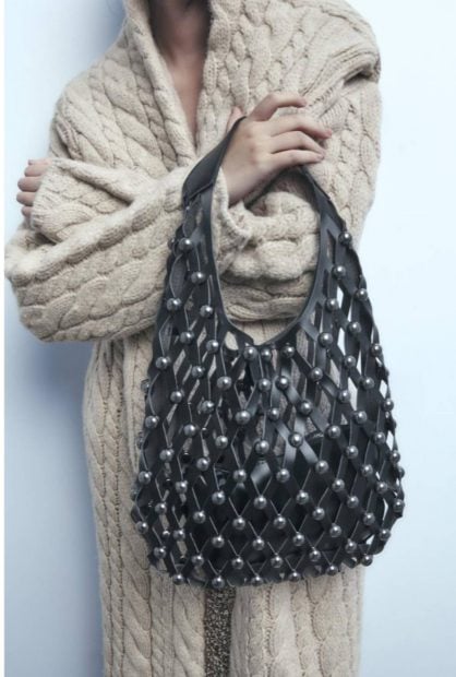 Bolso rejilla Zara