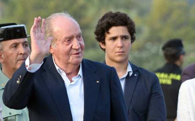 Juan Carlos I, nieto Juan Carlos I, Froil&aacute;n de Marichalar, 