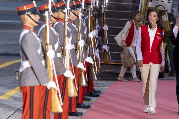 Reina Letizia, cooperaci&oacute;n
