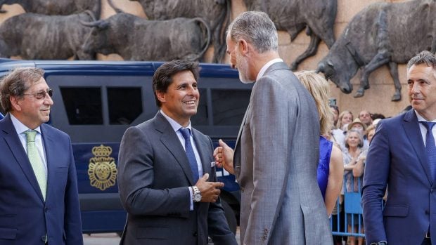 Francisco Rivera, Rey Felipe VI