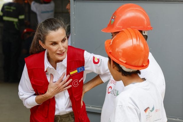 Reina Letizia, cooperaci&oacute;n
