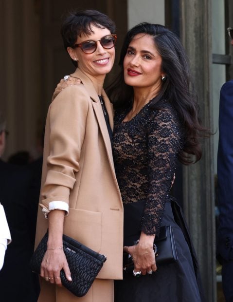Bérenice Bejo y Salma Hayek, Bérenice Bejo y Salma Hayek peliculas, Bérenice Bejo y Salma Hayek paris,