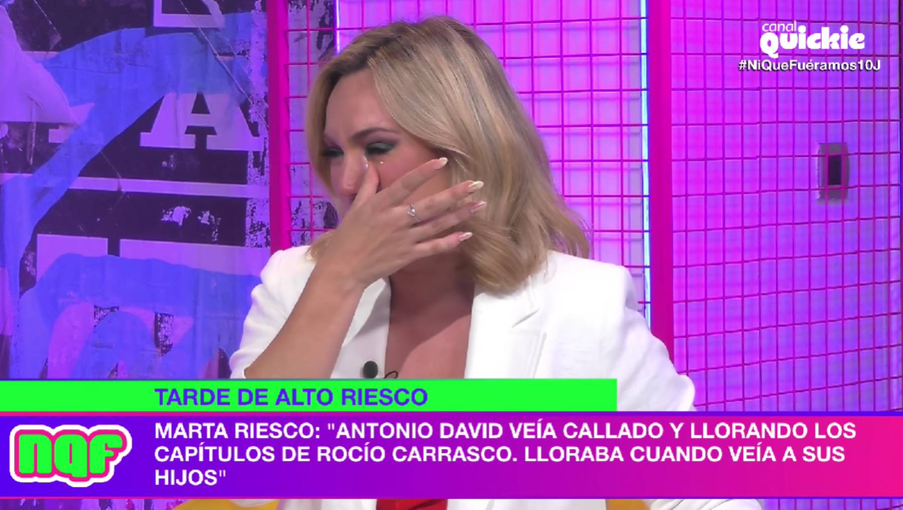 Marta Riesco, Roc&iacute;o Carrasco, Marta Riesco Antonio David