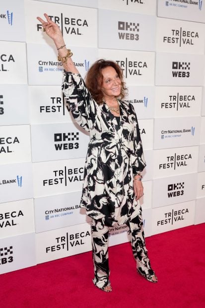 Diane von Fürstenberg, diseñadora Diane von Fürstenberg,
