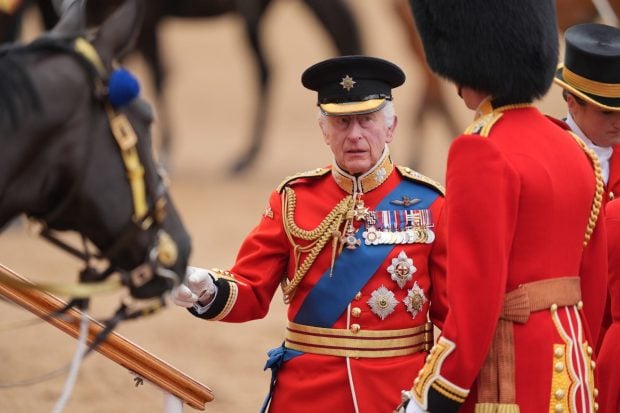 Trooping the Colour, desfile Trooping the Colour