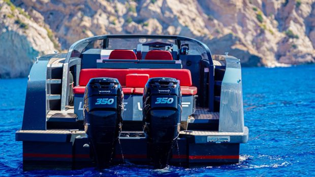 Parte trasera de la lancha Lone Wolf. (Foto: Ibiza Reant Boat)