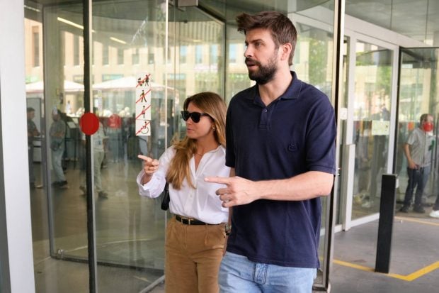 Piqu&eacute; y Clara Ch&iacute;a, juicio Piqu&eacute;, Jordi Mart&iacute;n, Piqu&eacute; y Clara Ch&iacute;a juzgados