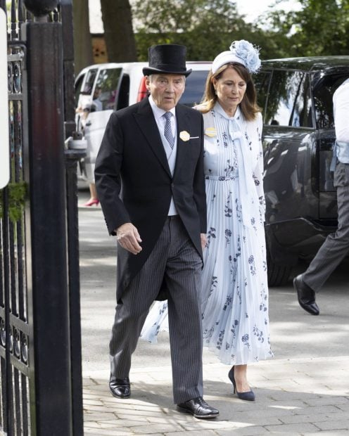 padres Kate Middleton, Carole y Michael Middleton