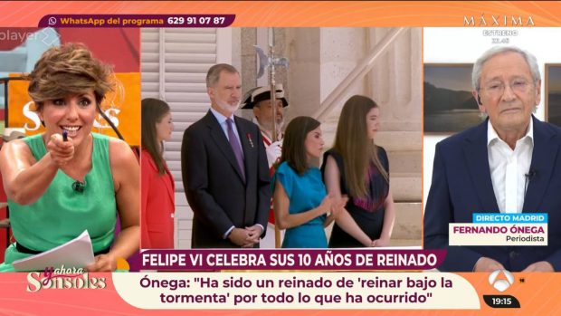 Fernando &Oacute;nega, Sonsoles &Oacute;nega, padre Sonsoles &Oacute;nega, Y ahora Sonsoles