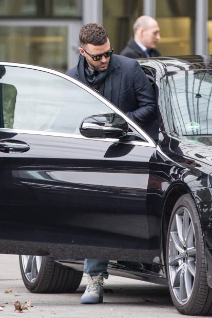 Justin Timberlake en Berlín Mitte, Alemania. (Foto: Gtres)
