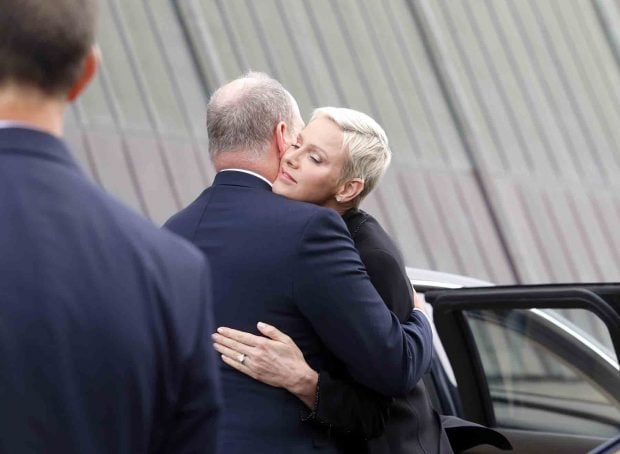 Alberto y Charlene de Mónaco, juntos. (Foto: gtres)