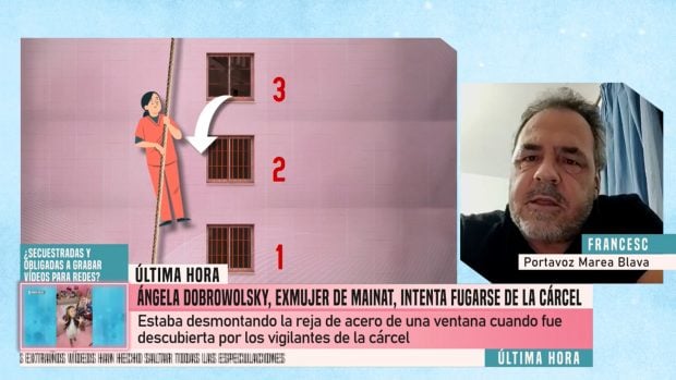 &Aacute;ngela Dobrowolski, fuga &Aacute;ngela Dobrowolski, Josep Mar&iacute;a Mainat