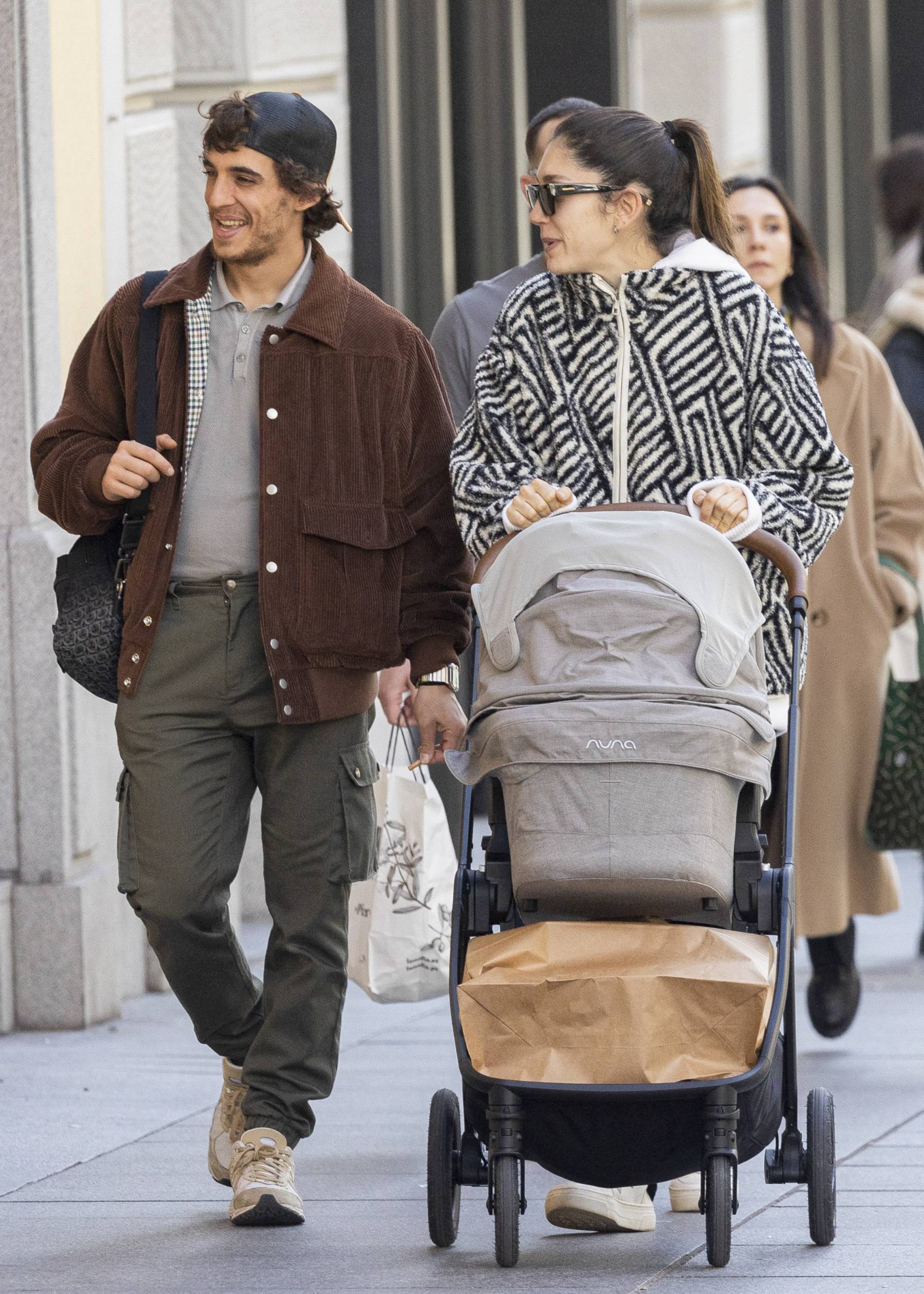 Miguel Herrán, Célia Pedraza, hijo Miguel Herrán