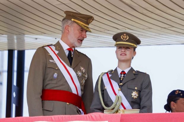 Rey Felipe, princesa Leonor